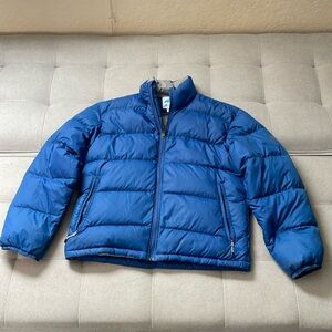 Blue eastern Mountain sports puffy jacket size men’s small